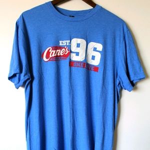 Raising Canes tee shirt